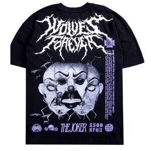 Darc Sport Wolves Forever The Joker Tee T-Shirt Darkness Descends Premium Small